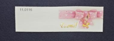Bigliettini per bomboniera nascite art. 11.0116 in cf. da 100 pz