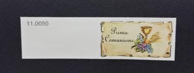 Bigliettini per bomboniera Comunioni art. 11.0050 in cf. da 100 pz