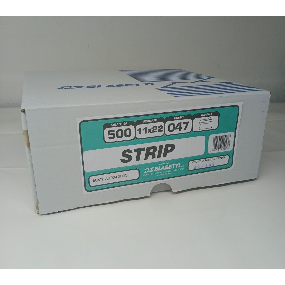 BUSTE autoadesive 11x22 90g. cf. 500