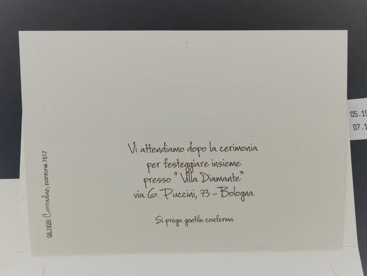 Partecipazione Nozze art. 05.1929