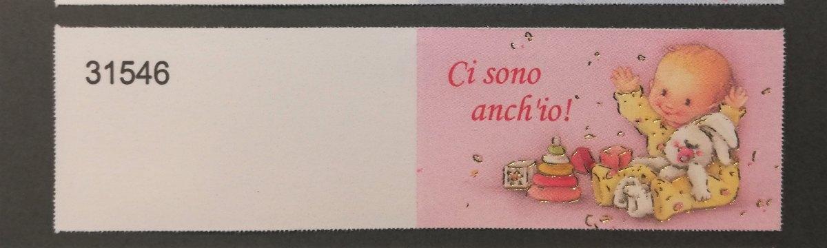 Bigliettini per bomboniera Nascita art. 31546 in cf. da 100 pz