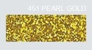 FLEX IMAGE Flex termoadesivo cod. 451 PEARL GLITTER GOLD mm.500x1mt.