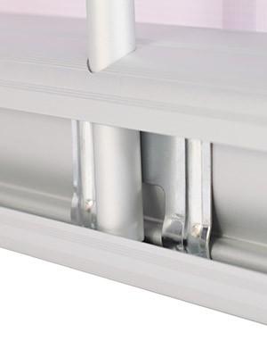 Roll-Up Mosquito da 2000mm con profilo a scatto (snap rail)