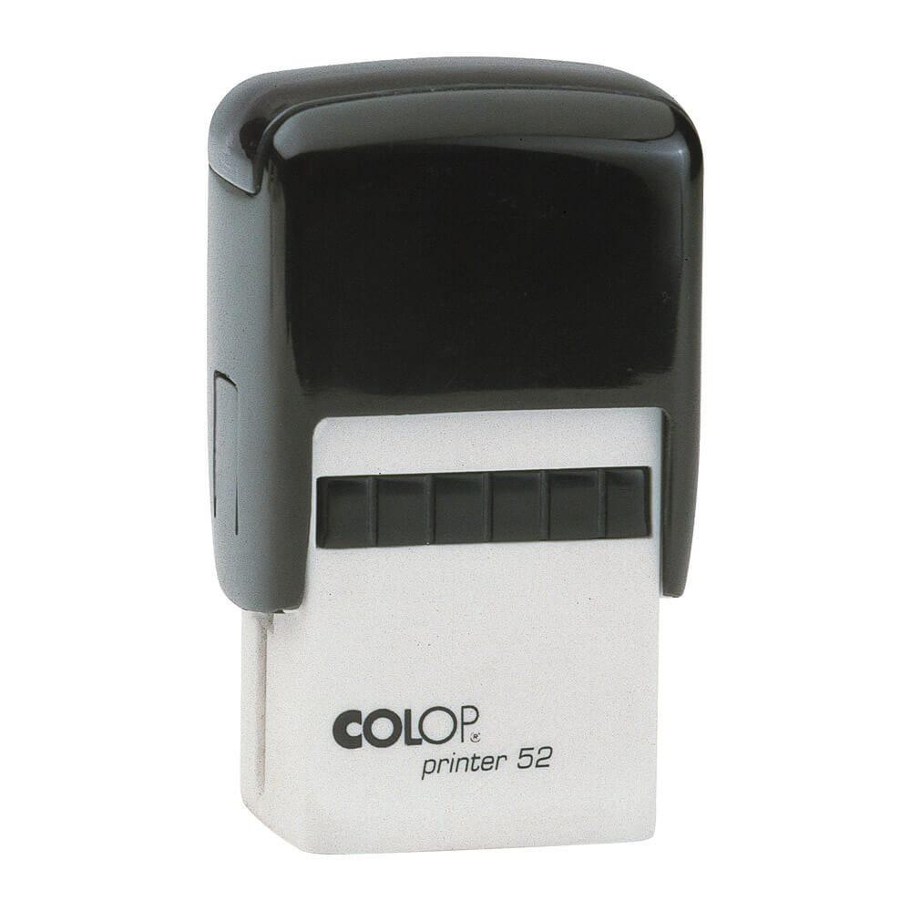 Timbro autoinchiostrante COLOP PRINTER 52, dimensione stampa 20x30mm