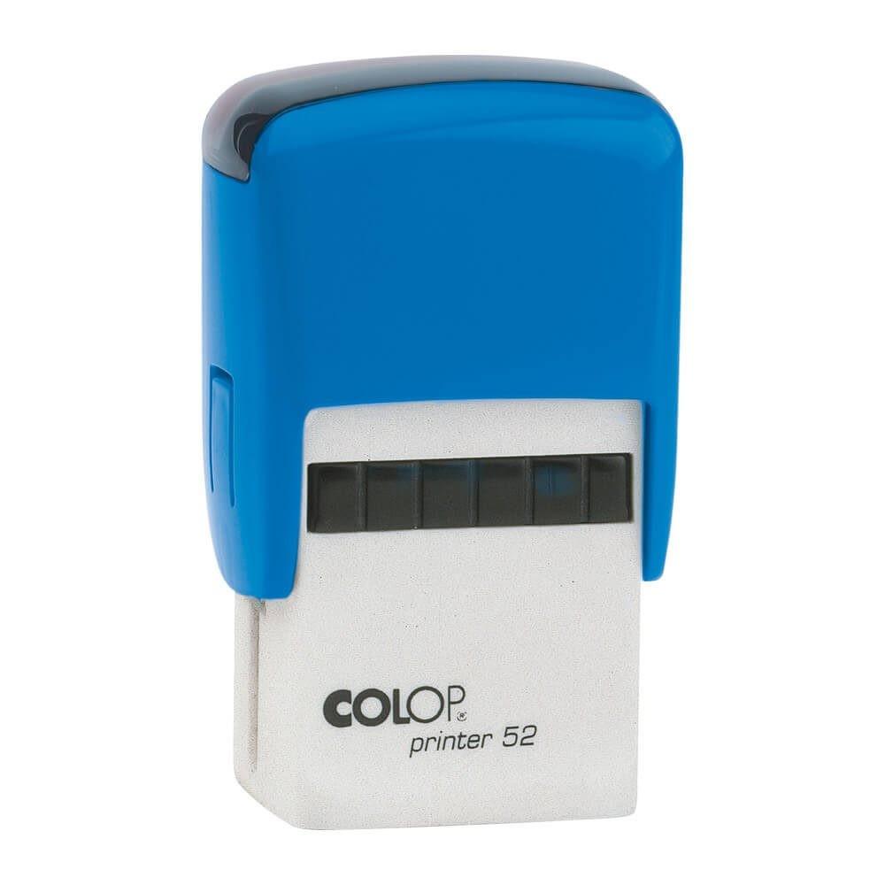 Timbro autoinchiostrante COLOP PRINTER 52, dimensione stampa 20x30mm