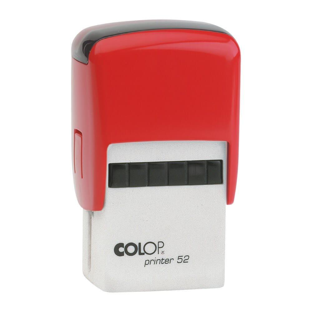 Timbro autoinchiostrante COLOP PRINTER 52, dimensione stampa 20x30mm