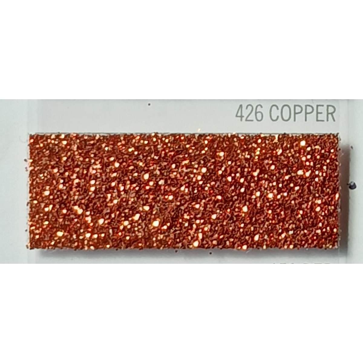 FLEX IMAGE Flex termoadesivo cod. 426 PEARL GLITTER COPPER mm.500x1mt.