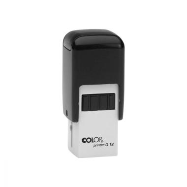 Timbro Autoinchiostrante COLOP PRINTER Q 12, dimensione stampa 12x12mm