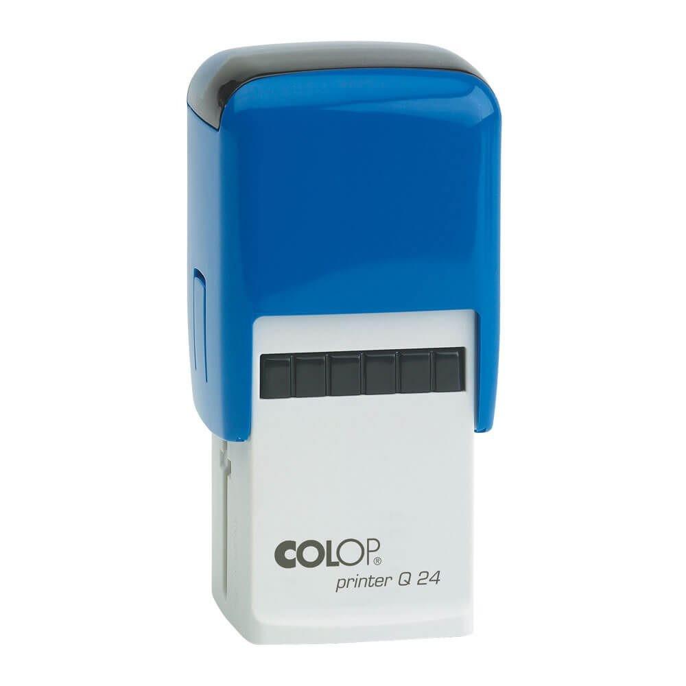 Timbro Autoinchiostrante COLOP PRINTER Q 24, dimensione stampa 24x24mm