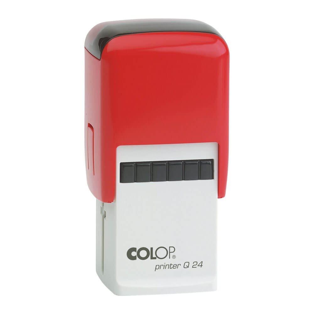 Timbro Autoinchiostrante COLOP PRINTER Q 24, dimensione stampa 24x24mm