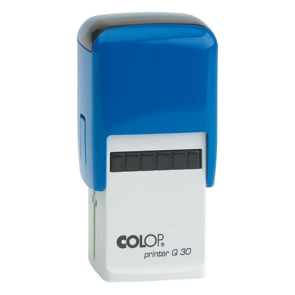 Timbro Autoinchiostrante COLOP PRINTER Q 30, dimensione stampa 30x30mm