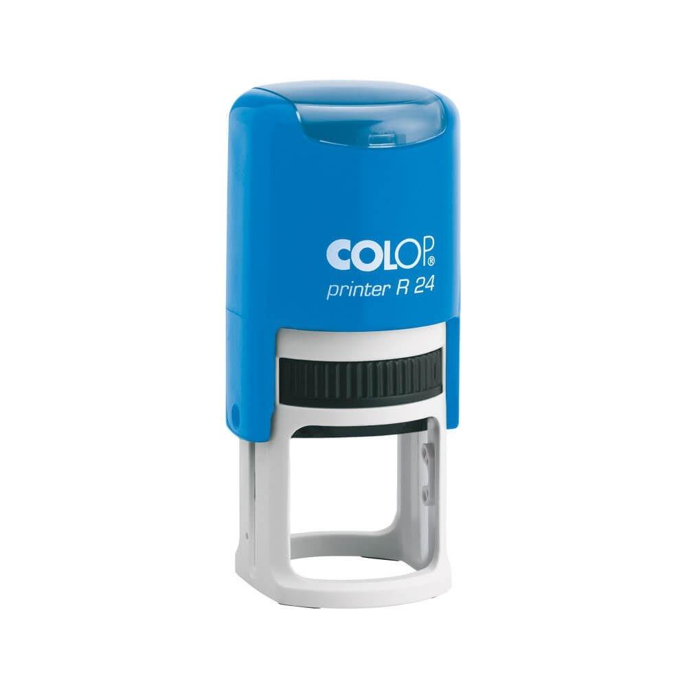 Timbro Autoinchiostrante COLOP PRINTER R 24, dimensione stampa ø 24mm