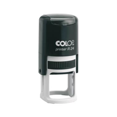 Timbro Autoinchiostrante COLOP PRINTER R 24, dimensione stampa ø 24mm