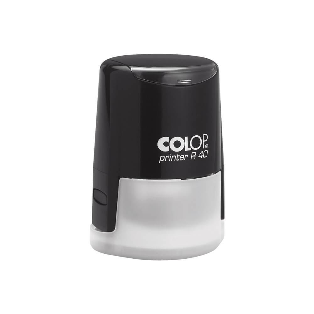 Timbro Autoinchiostrante COLOP PRINTER R 40, dimensione stampa ø 40mm