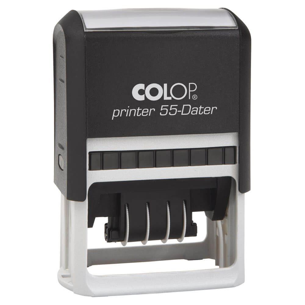 Timbro Autoinchiostrante COLOP PRINTER 55 DATARIO, dimensione stampa 40X60mm