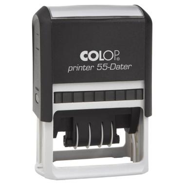 Timbro Autoinchiostrante COLOP PRINTER 55 DATARIO, dimensione stampa 40X60mm