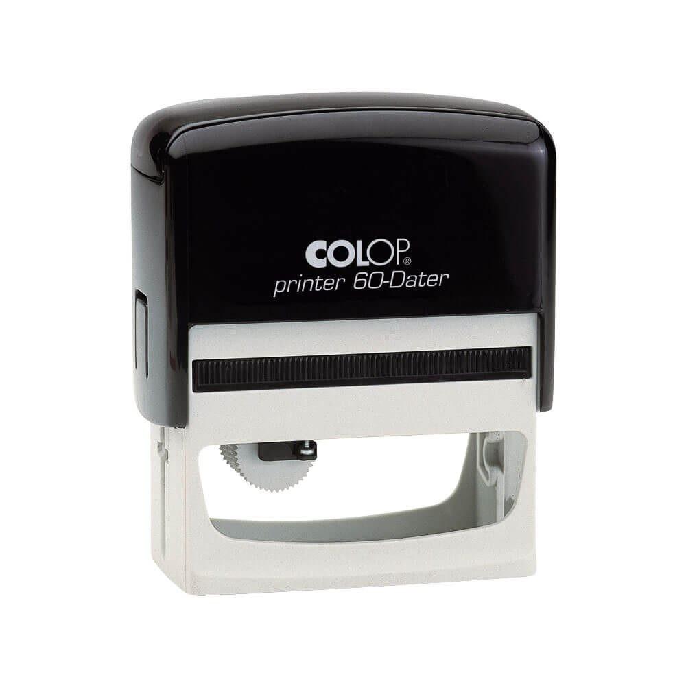 Timbro Autoinchiostrante COLOP PRINTER 60 DATA VERTICALE, dimensione stampa 37X76mm
