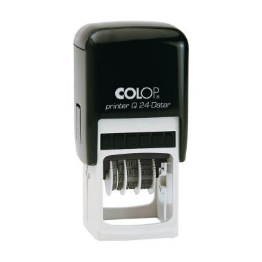Timbro Autoinchiostrante COLOP PRINTER Q 24 DATARIO, dimensione stampa 24X24mm