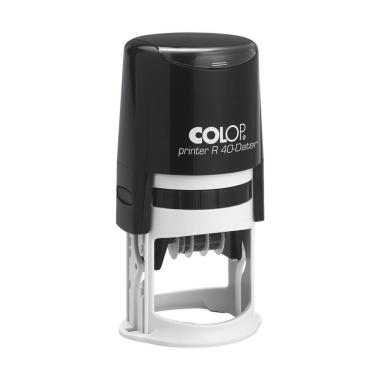 Timbro Autoinchiostrante COLOP PRINTER R 40 DATARIO, dimensione stampa  40mm