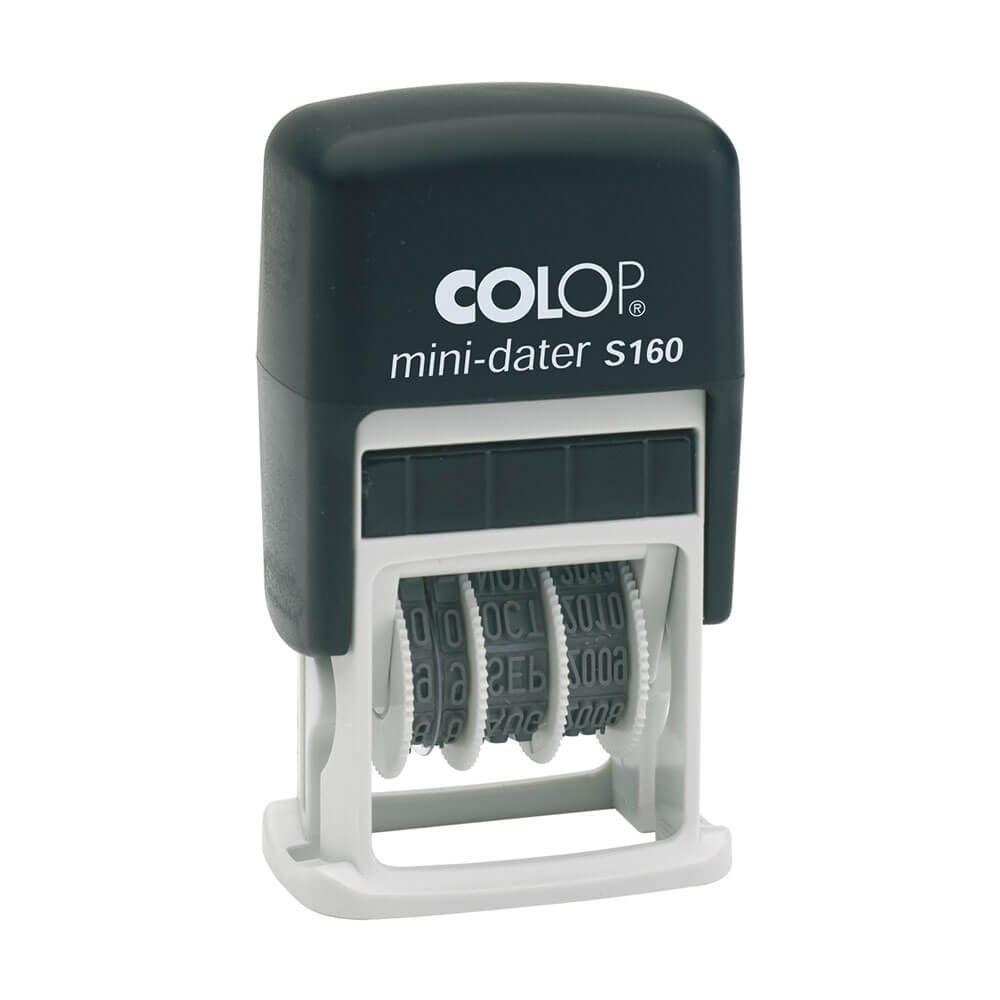 Timbro Autoinchiostrante COLOP PRINTER MINI DATER S160 DATARIO, dimensione stampa 5X25mm