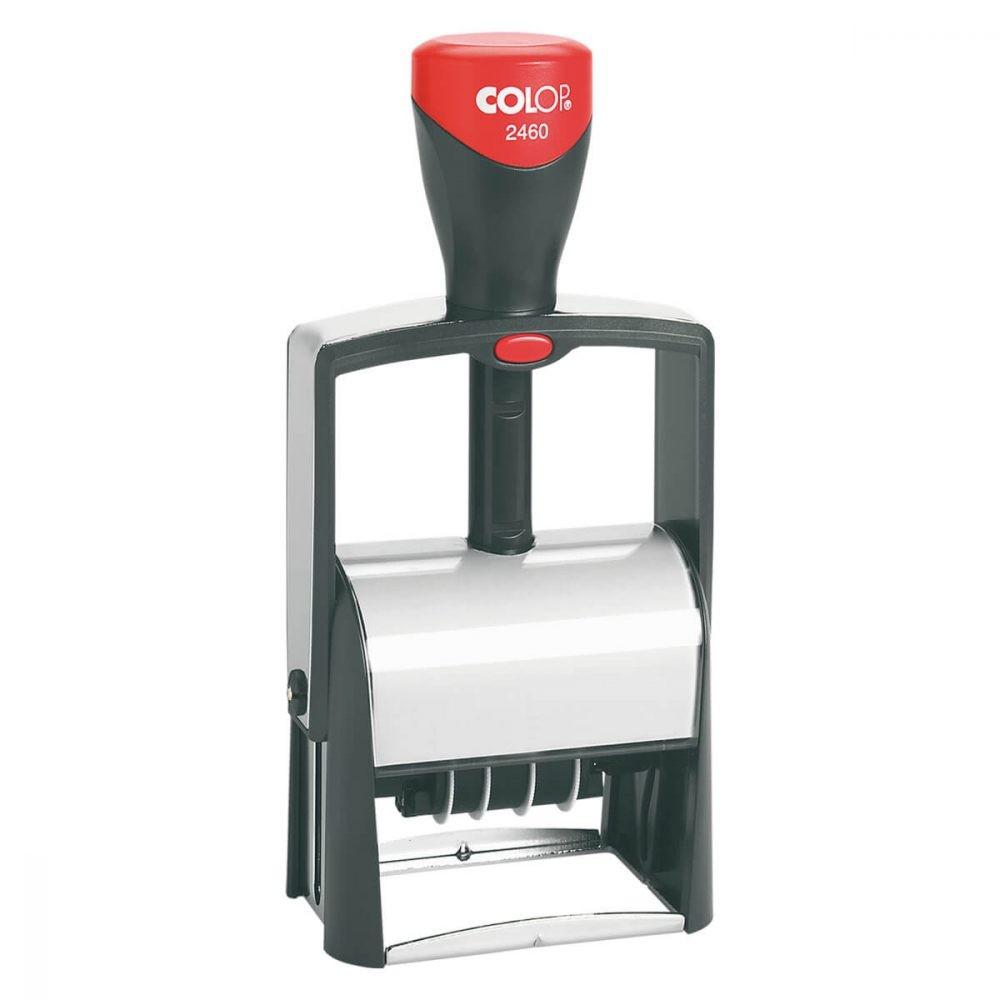 Timbro autoinchiostrante COLOP CLASSIC LINE 2460, dimensione stampa 27X58mm
