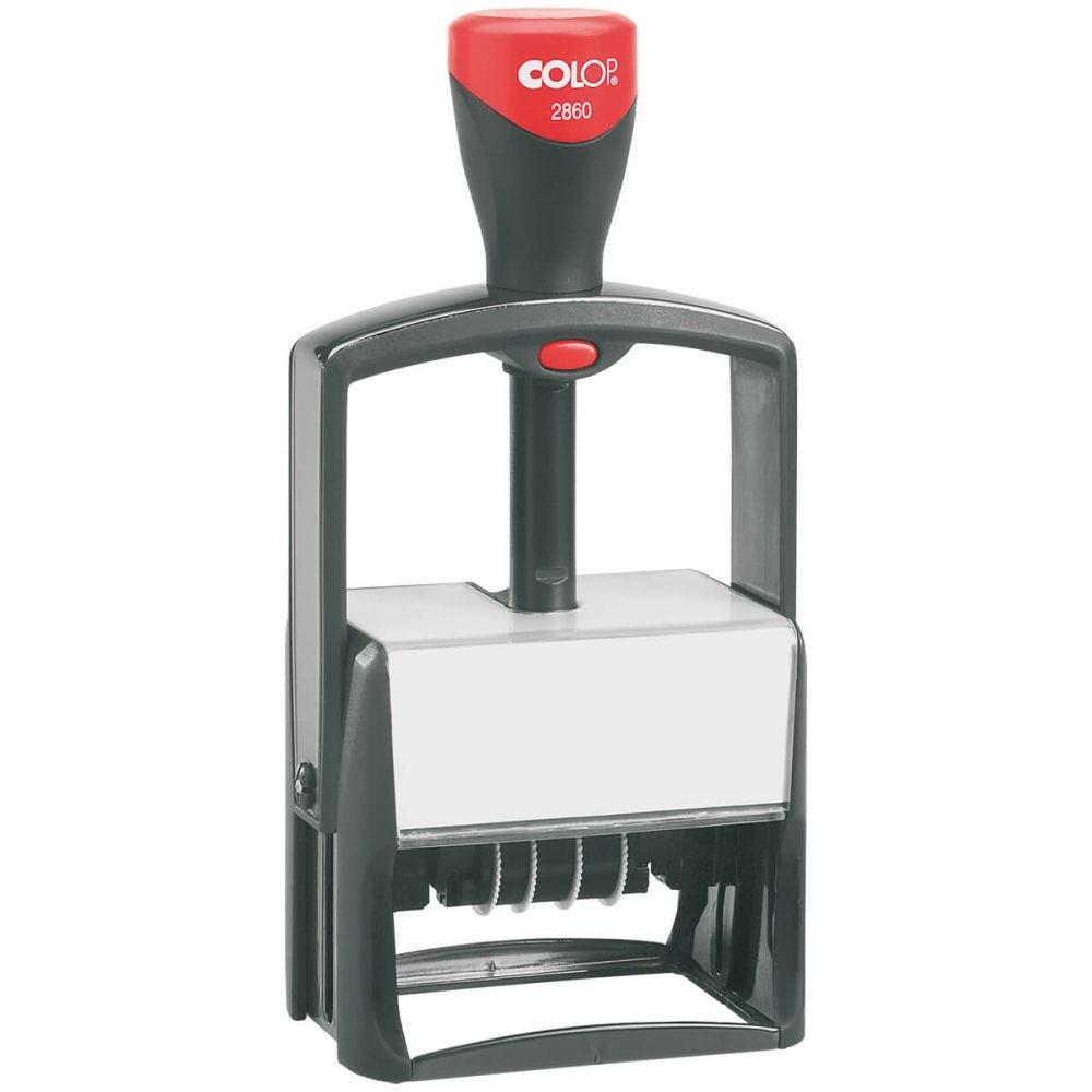 Timbro autoinchiostrante COLOP CLASSIC LINE 2860, dimensione stampa 49X68mm
