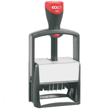 Timbro autoinchiostrante COLOP CLASSIC LINE 2860, dimensione stampa 49X68mm