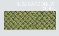FLEX FASHION 4222 Flex termoadesivo in Poliuretano effetto CARBONIUM GOLD mm.500x1mt.