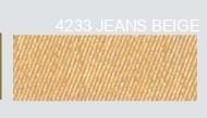 FLEX FASHION 4233 Flex termoadesivo in Poliuretano effetto JEANS BEIGE mm.500x1mt.