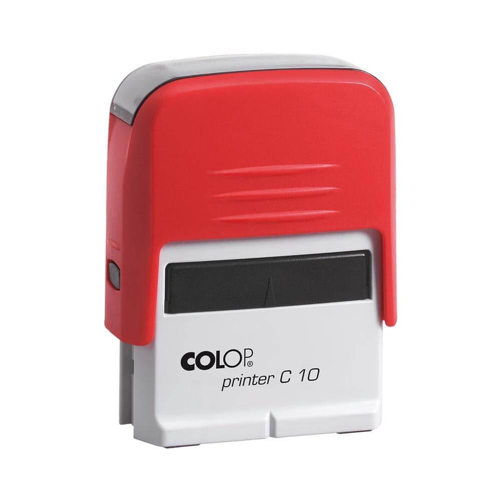 Timbro autoinchiostrante COLOP PRINTER C 10, dimensione stampa 10x27mm