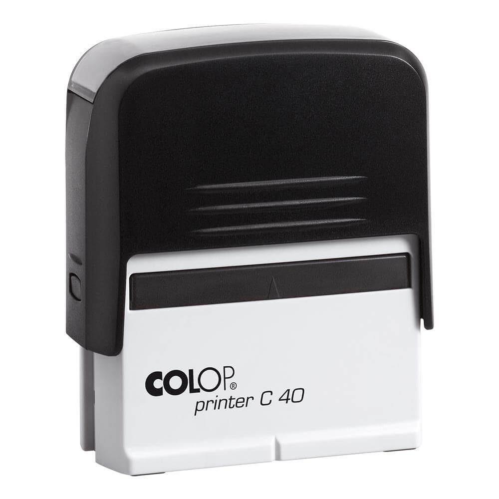 Timbro autoinchiostrante COLOP PRINTER C 40, dimensione stampa 23x59mm