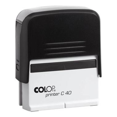 Timbro autoinchiostrante COLOP PRINTER C 40, dimensione stampa 23x59mm