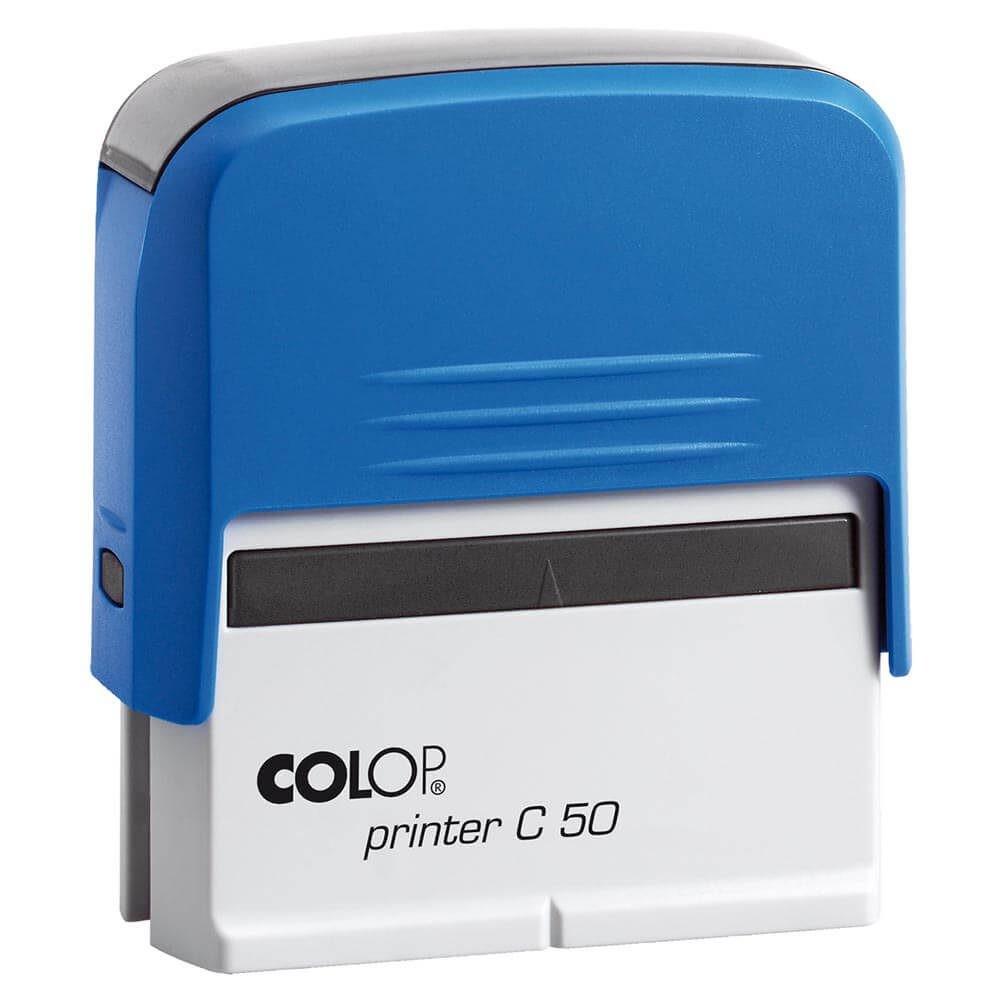 Timbro autoinchiostrante COLOP PRINTER C 50, dimensione stampa 30x69mm