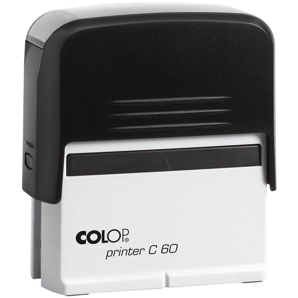 Timbro autoinchiostrante COLOP PRINTER C 60, dimensione stampa 37x76mm