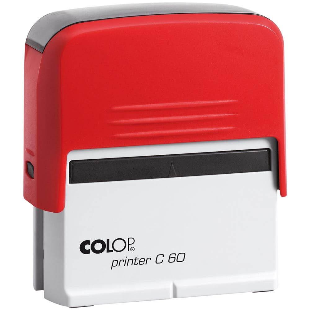 Timbro autoinchiostrante COLOP PRINTER C 60, dimensione stampa 37x76mm