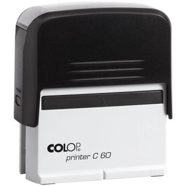 Timbro autoinchiostrante COLOP PRINTER C 60, dimensione stampa 37x76mm