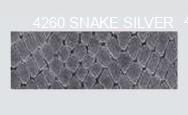 FLEX FASHION 4260 Flex termoadesivo in Poliuretano effetto SNAKE SILVER mm.500x1mt.