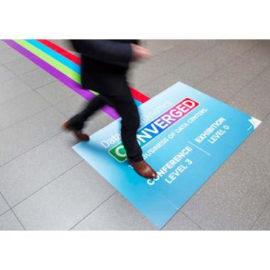 LAMINAZIONE CALPESTABILE - Spessore 200my - Classe R10 - trasparente opaco - per rendere calpestabile ogni autoadesivo stampato. Apllicazione Indoor/Outdoor. Bobina 1,52x50mt