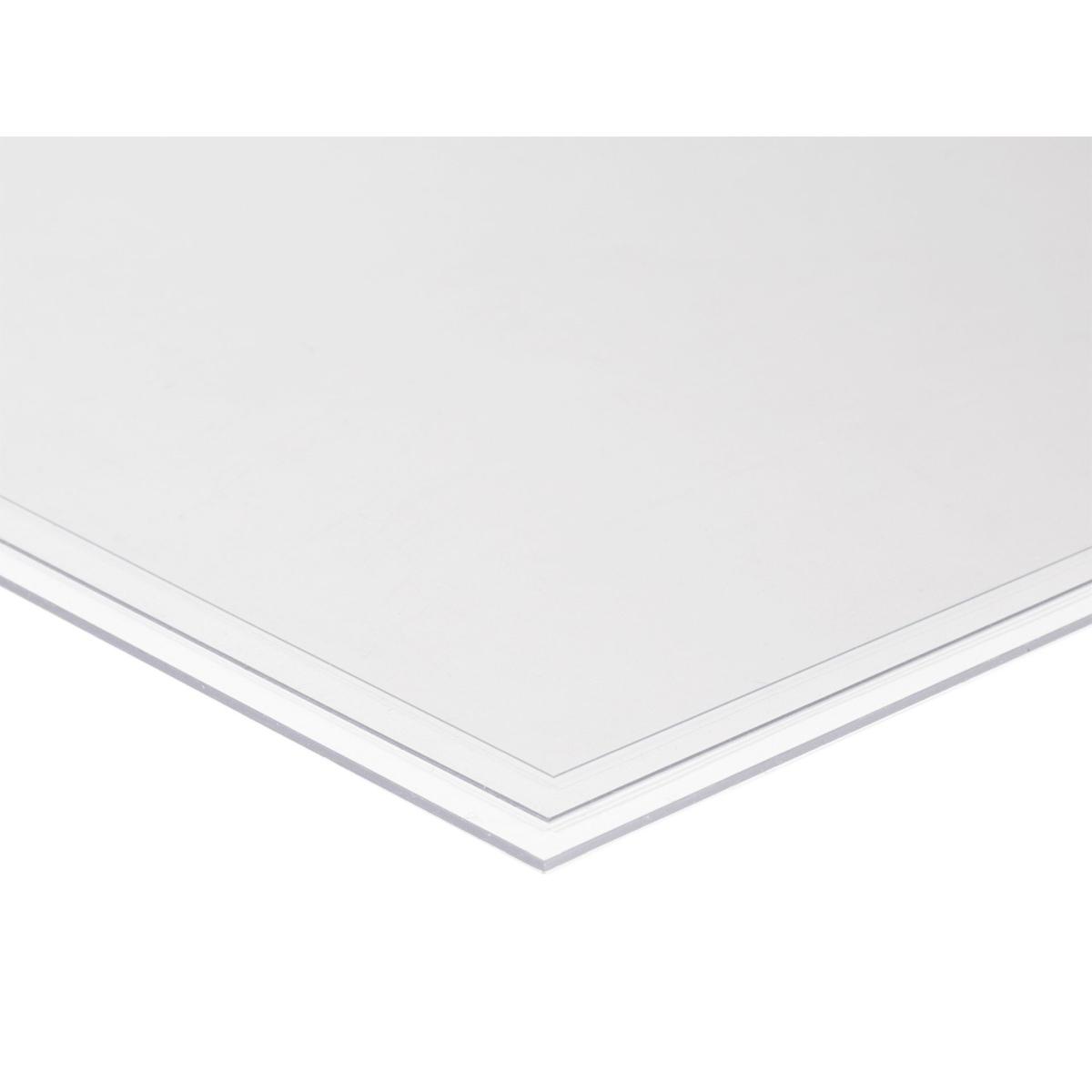 Foglio PCV trasparente lucido spessore 0,3mm - dimensioni 920x1420mm