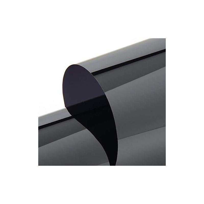 Pellicola solare auto PLASMA 05 PRO CBK - app. int. non riflettente 25 micron altezza bobina mm1524 -  VENDITA AL mt/l