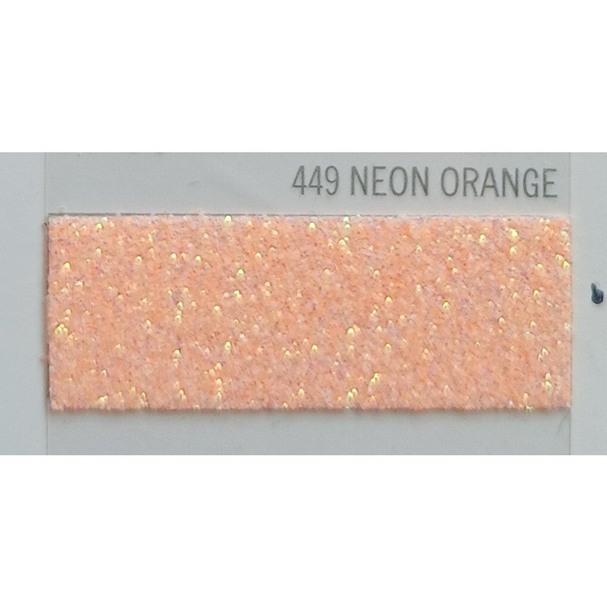 FLEX IMAGE Flex termoadesivo cod. 449 PEARL GLITTER NEON ORANGE mm.500x1m.