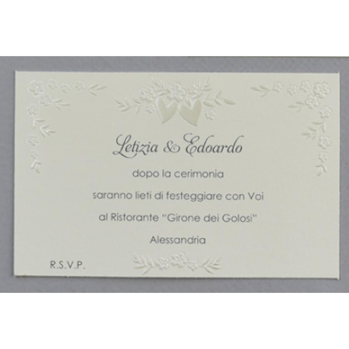 Invito nozze art. I86947