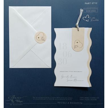 Partecipazioni nozze art. PART 0712
