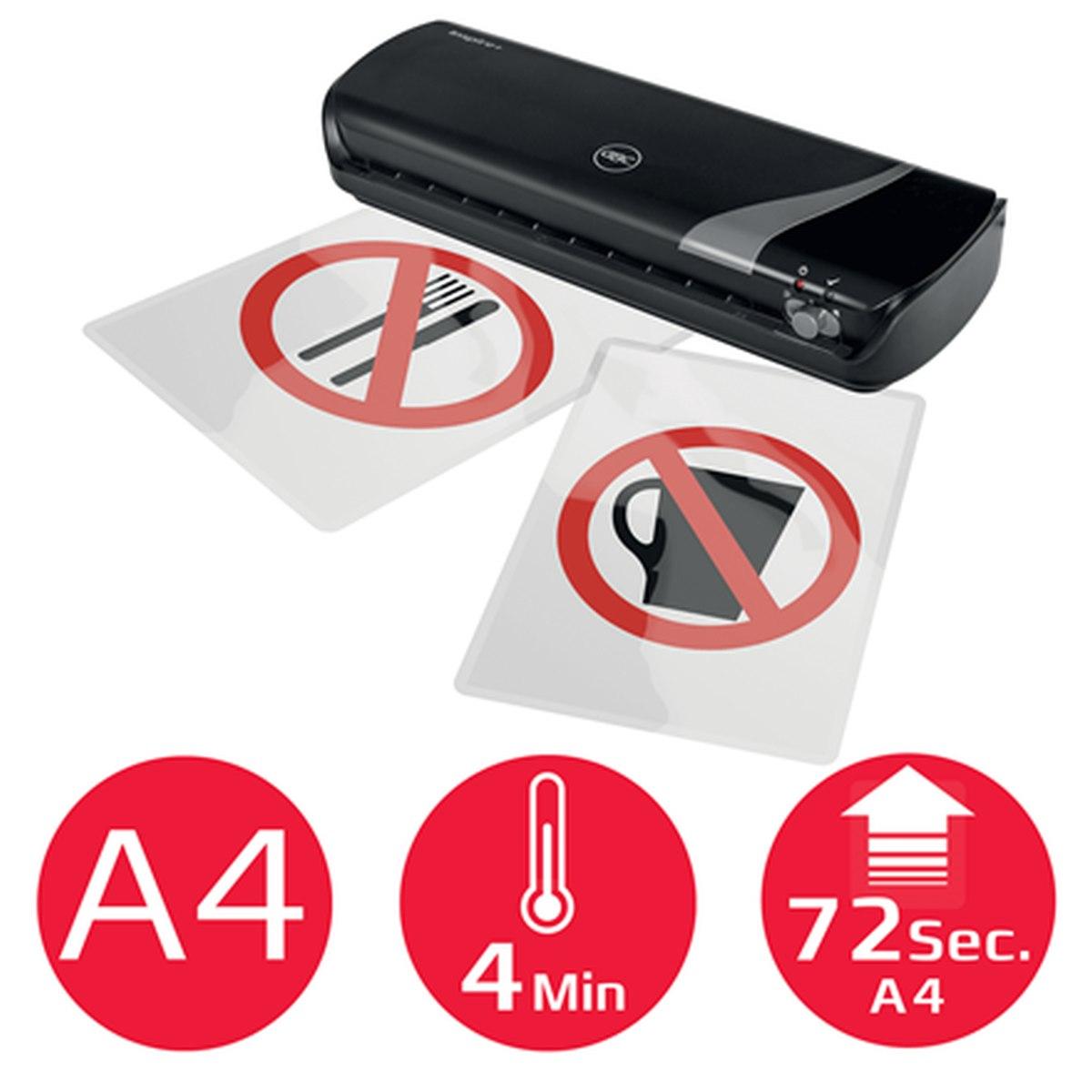 Plastificatrice Inspire A3 colore NERO