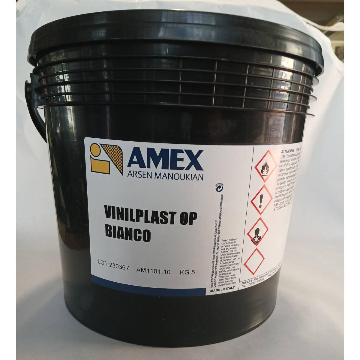 VINILPLAST OP BIANCO Inchiostro vinilico Serimat Bianco Coprente in conf. da 1 Kg