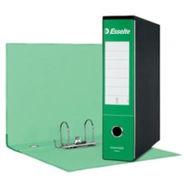 Raccoglitore Essentials G75 - dorso 8 cm - protocollo 23x33 cm - verde